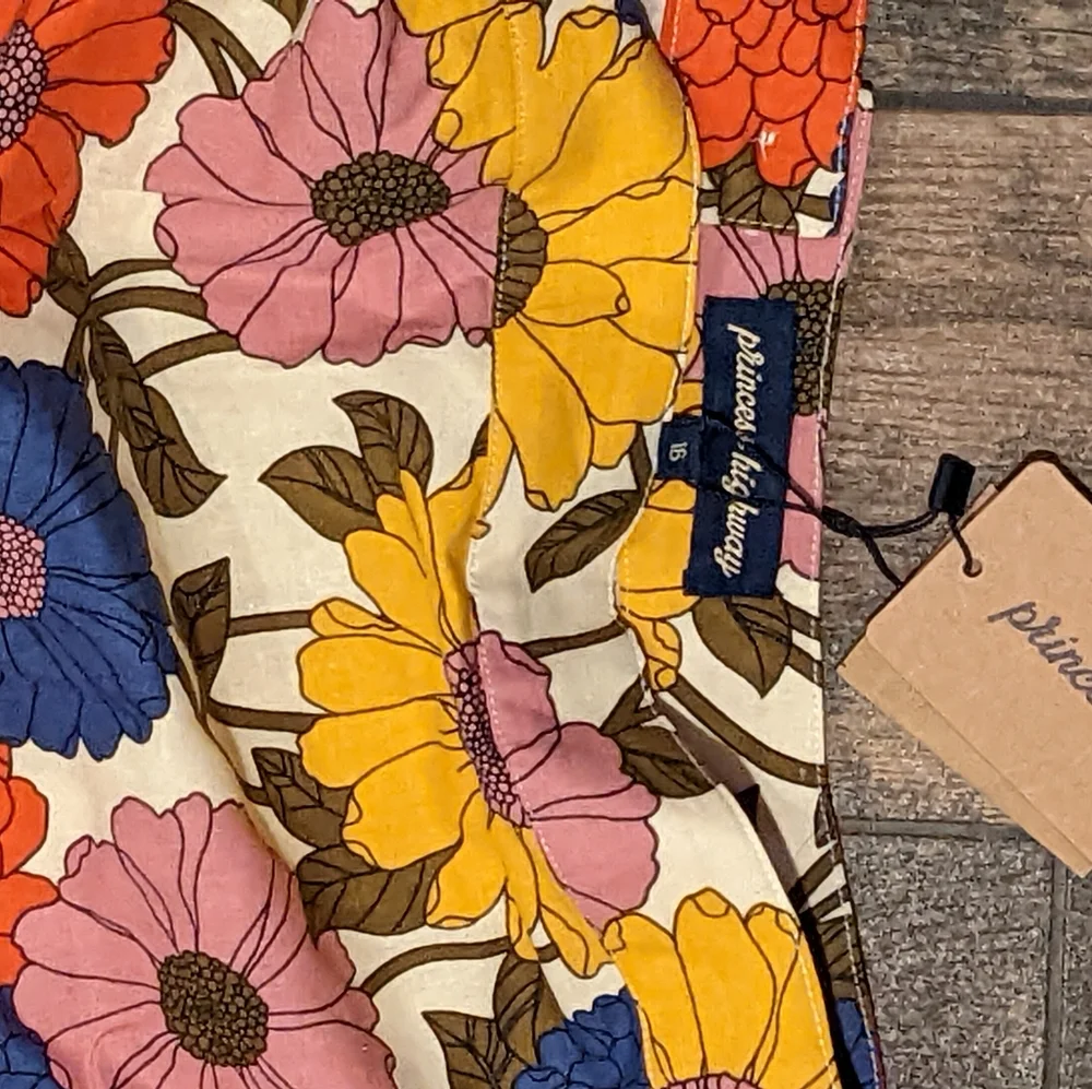 Princess Highway Retro Floral Mini Skirt - Picture 2 of 2